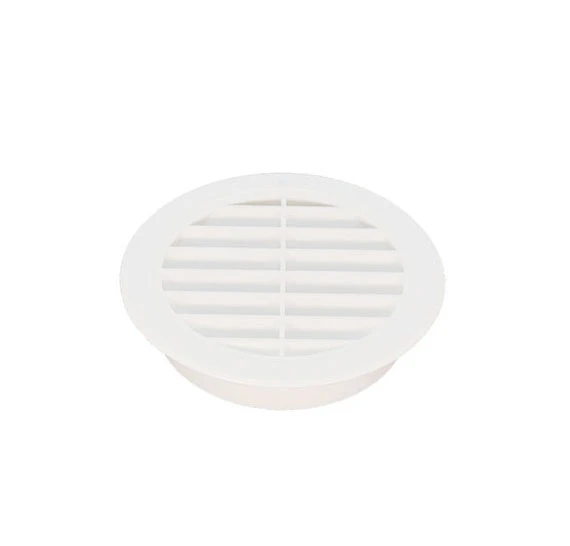 Upmann Lüftungsgitter rund, DN 100 weiß 66610