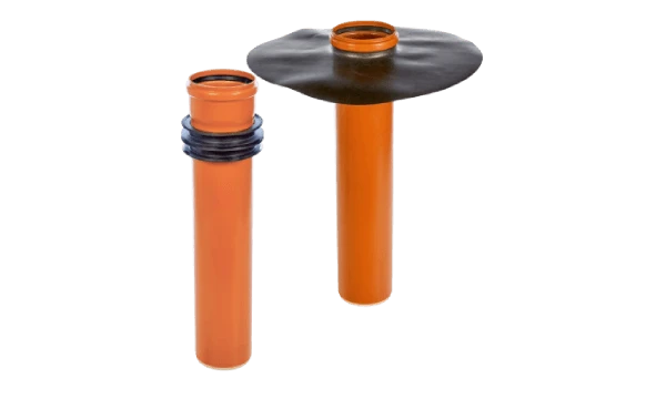 Doyma HKD KG-Bodenelement KG-Rohr als Muffe mit Dichtelement aus EPDM