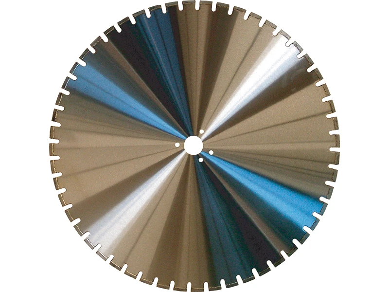 Disc Dia-Sägeblatt für Jumbo-Säge - premium Ausführung: gelötet, NL, blank Ø 900 x 10 x 60 mm