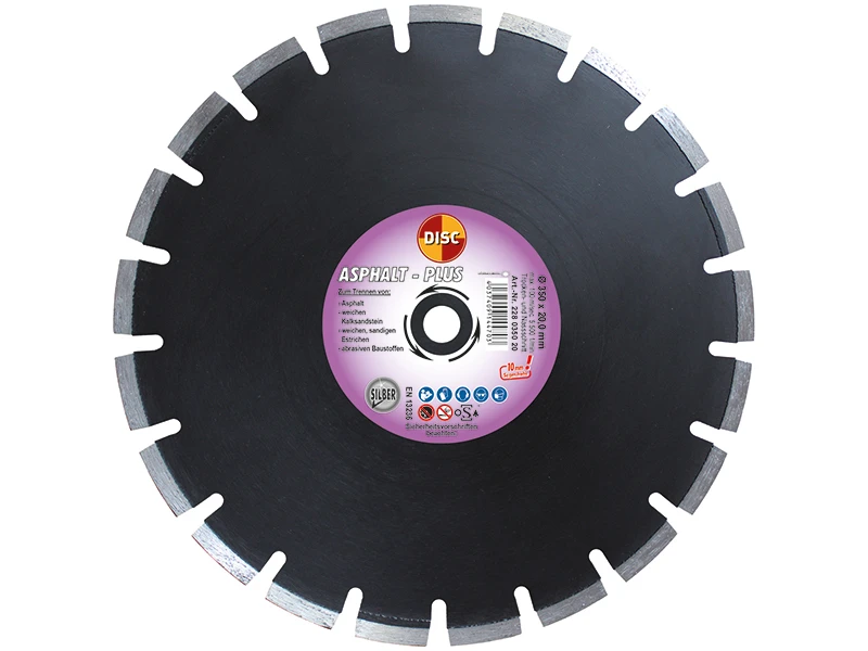 Disc Asphalt plus Ø 350 x 10 x 20 mm Art. 228 0350 20