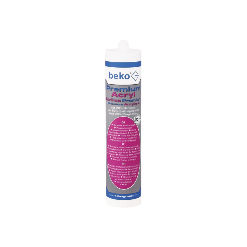 Beko Premium-Acryl mit 20% Dehnung 310 ml weiß