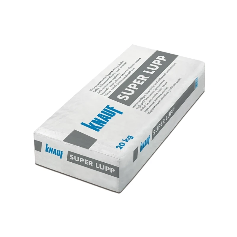 Knauf Super LUPP (20 kg/48 Sack) Faserarmierter Kalk Zement Leichtunterputz