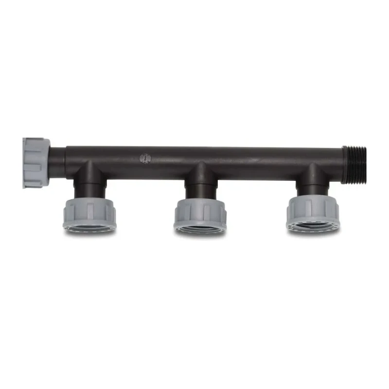 Bevo Tavlit Swivel Verteilerstück PP 1" Innengewinde x Außengewinde Typ with O-ring for 4 valves, 7030813