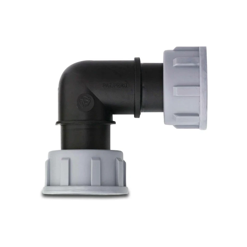 Bevo Tavlit Swivel Winkel 90° PP 1" Innengewinde Typ with O-ring, 7030808