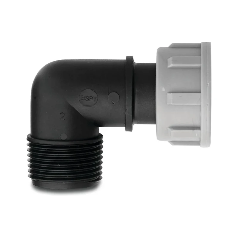 Bevo Tavlit Swivel Winkel 90° PP 1" Innengewinde x Außengewinde Typ with O-ring, 7030809