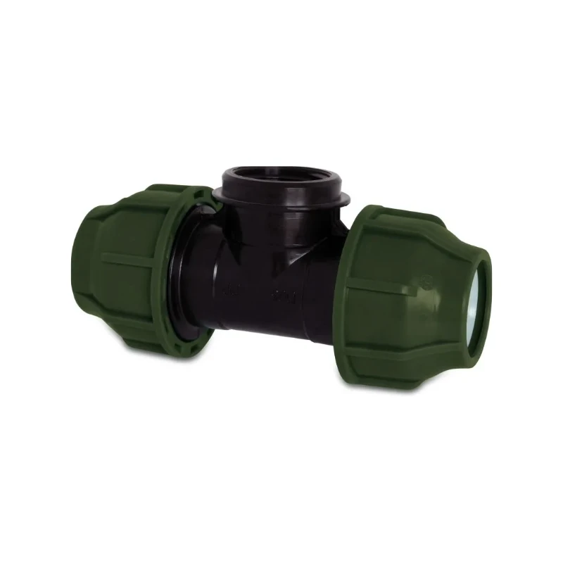 Bevo PP T-Stück mit IG am Mittelstutzen, 25 mm x 1/2", 7024998