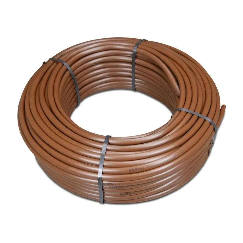 Bevo Rain Bird Tropfschlauch PE 16 mm x 1,2 mm 2.3ltr/h 33cm Braun 100m Typ PC inline XFS sub surface, 7022018