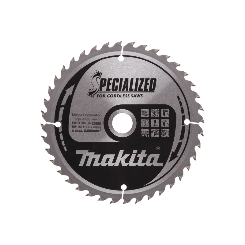 Makita SPECIALIZED Sägeb.165x20x40Z B-32960