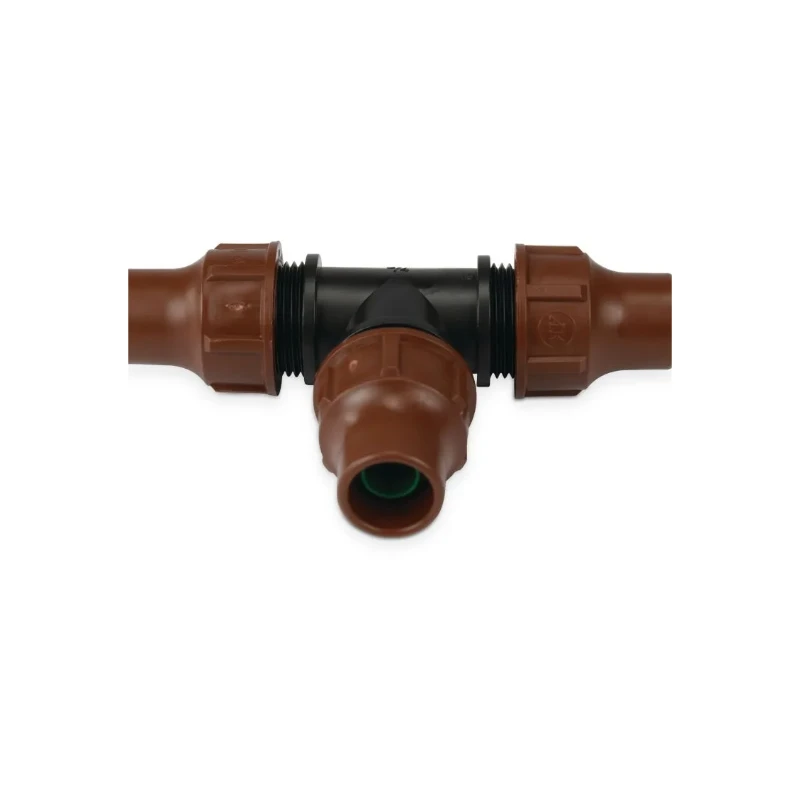 Bevo T-Stück PP 16 mm lock Braun type BF-32 lock 7021548