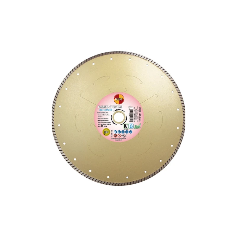 Disc Fliesen-Optimum Ø 350 x 2,4 x 25,40 mm 249 0350 25