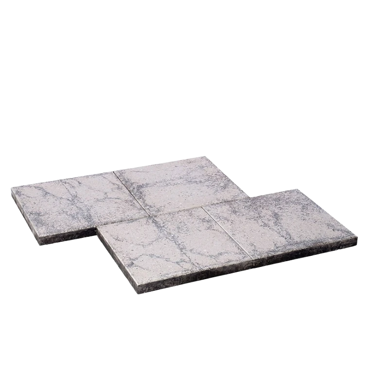 Diephaus Optima Weiß-Schwarz Marm. 40/40/4 Cm