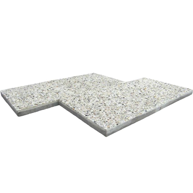 Diephaus Waschbeton Weiße-Körnung 50/50/4 Cm