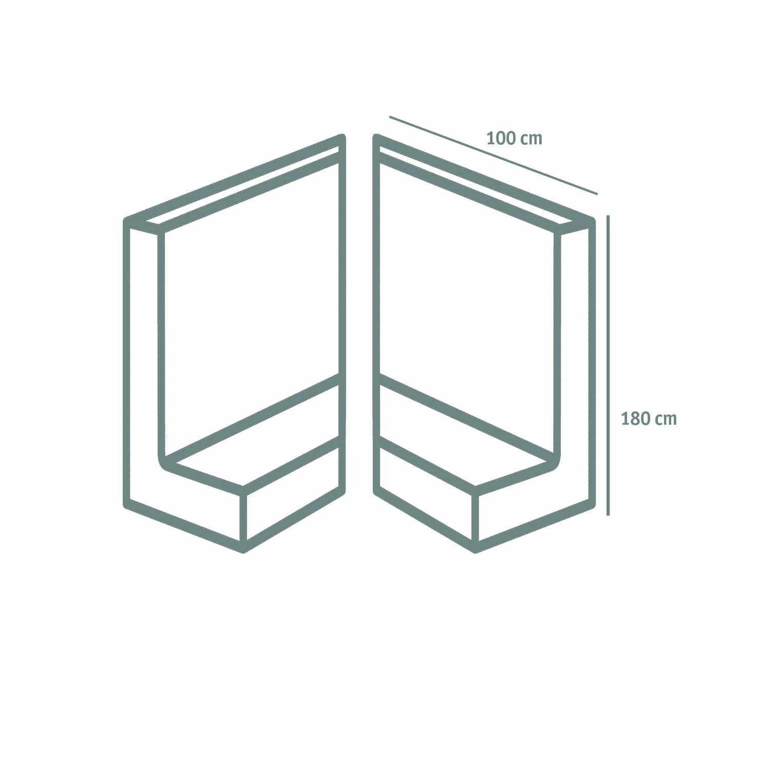 Diephaus L-Stein-Ecke Bew 90 180/100/12 Zweiteil