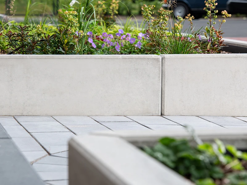 Diephaus L-Stein Bewehrt Grau 105/100/60/8 cm