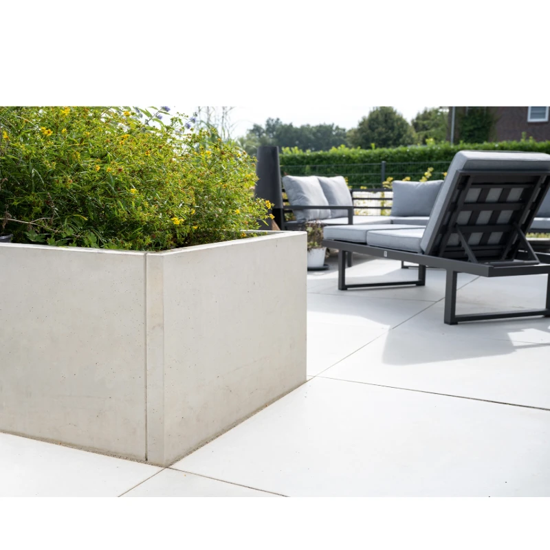 Diephaus Hochbeet Sichtbeton Grau 210/100/80 Cm