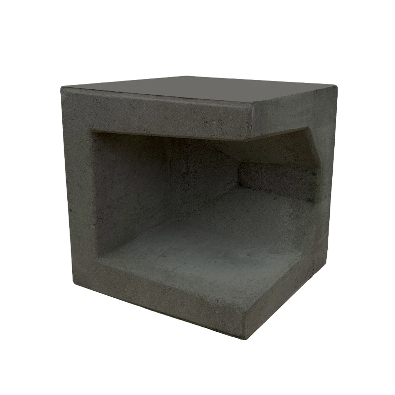 Diephaus U-Stein-Ecke Anthrazit 40/40/40 cm