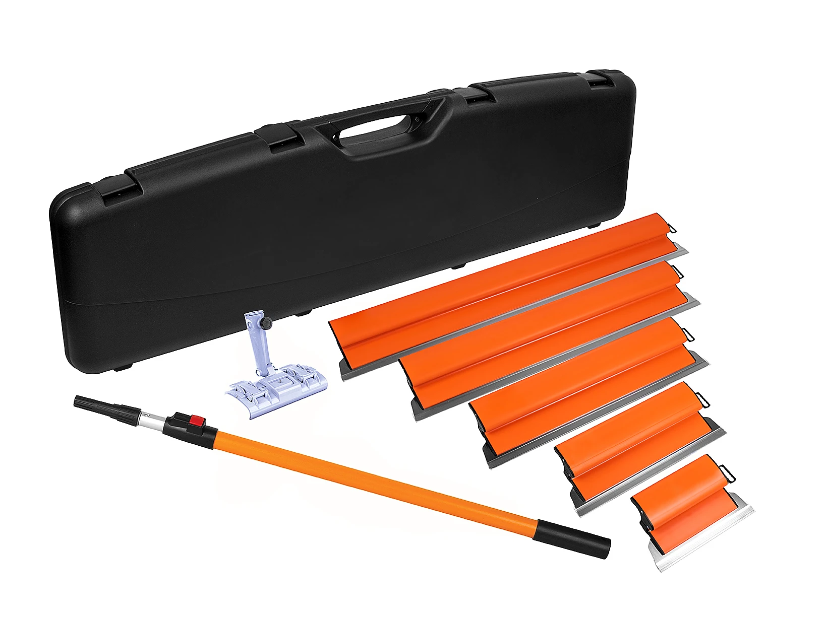 allcolor Flächenspachtel-Set 7-teilig mit Koffer Art. 23098