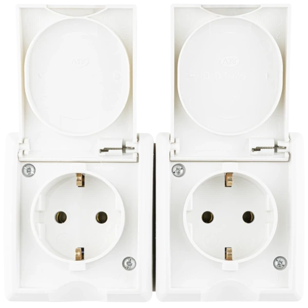 REV AquaForm ws AP-Steckd.2-f.wgr. ArtNR. 0510253555