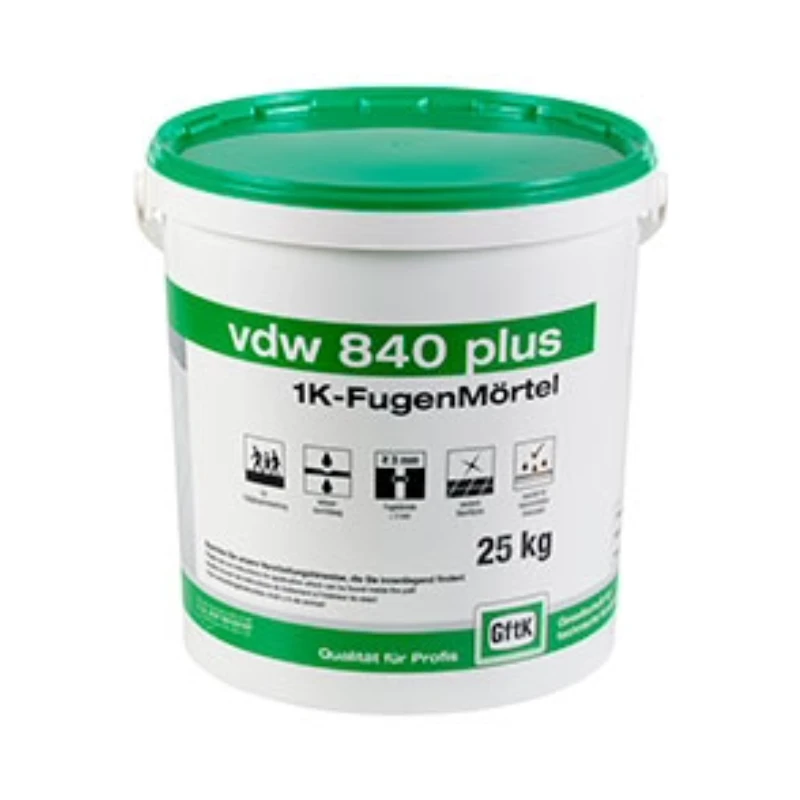 vdw 840 plus 1-Komponenten FugenMörtel sand 25kg