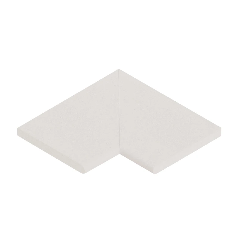 WeserWaben Licia Beckenrandstein Element Ecke 90° 49,6/49,6 x 31,0 x 3,5 Champagne