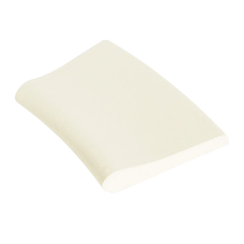 WeserWaben Aquitaine Beckenrandstein gewölbt Element Innenrundung R 150* 49,0 x 33,0 x 3,2 - 6,5 Weiß