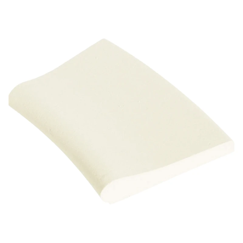 WeserWaben Aquitaine Beckenrandstein gewölbt Element Innenrundung R 250* 50,0 x 33,0 x 3,2 - 6,5 Weiß