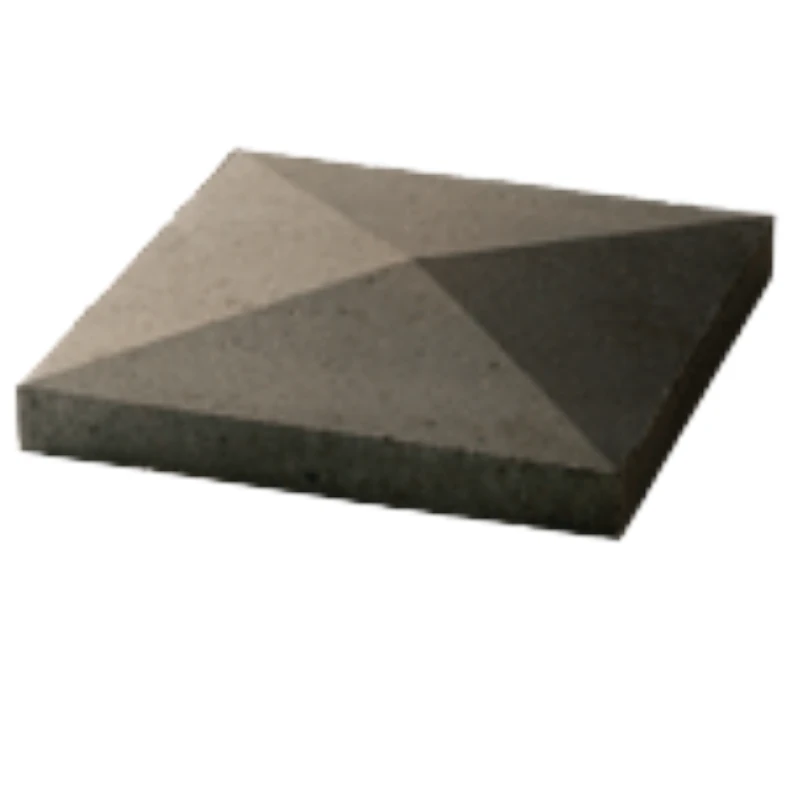 WeserWaben Pfeilerabdeckung Spitzdach 45 x 45 x 10 cm