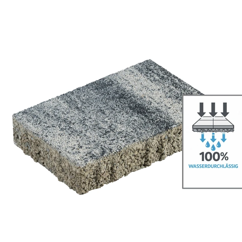 Diephaus Aquadrain Permea Weiß-Schwarz 30/20/6 Cm