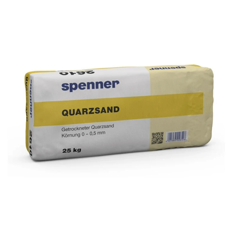 Spenner Quarzsand 0-0,5mm (25kg)