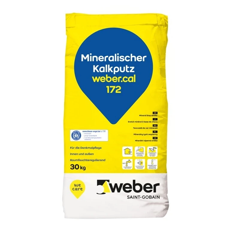 weber.cal 172 Kalkputz von Weber im 30-kg-Sack