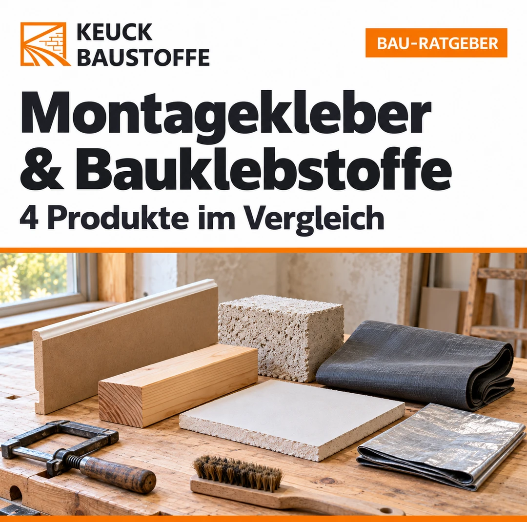 Montagekleber und Bauklebstoffe: Welcher Kleber passt zu Ihrem Projekt?