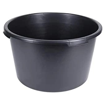 Mörtelkübel Kunststoff schwarz