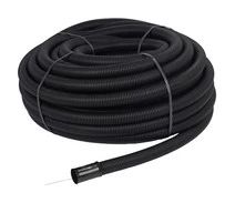 Kabuflex HEKAPLAST-R DN 110 (GLATT/SW/50M) Kabelschutzrohr aus PE-HD nach DIN 16 961, mit Verbindungsmuffe, ohne Dichtring, Farbstellung: schwarz Lieferlänge: 50 m-Rollen mit Einzugshilfe