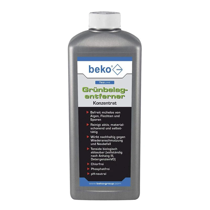 Beko TecLine Grünbelagentferner -Konzentrat- 1 l Flasche