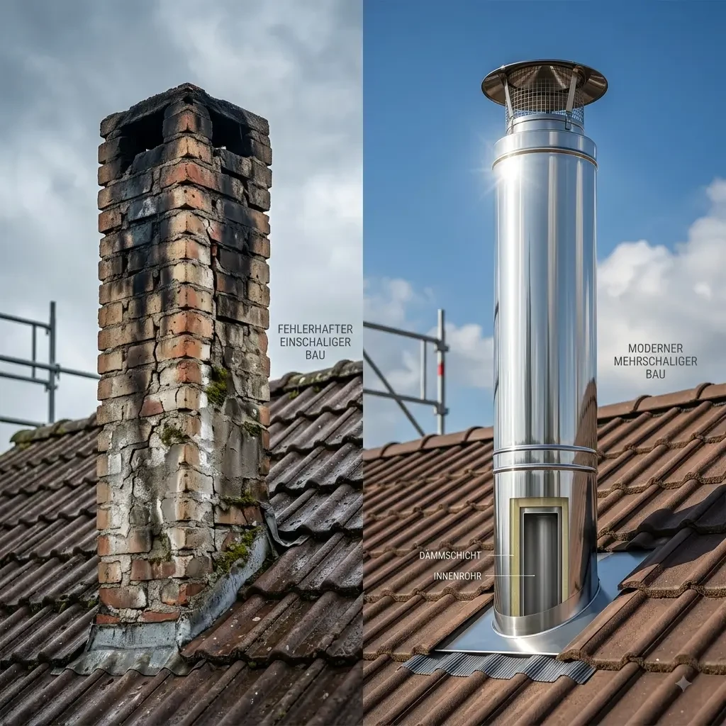 Schornstein selbst bauen: Was Profis nie verraten würden