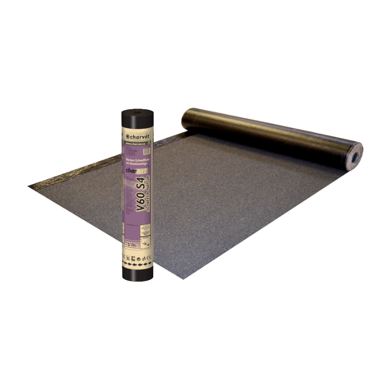 Charvat charBIT V60 S4 Beschiefert natur grau 5m²
