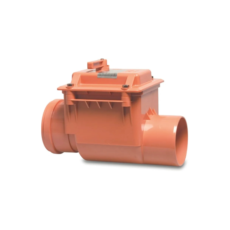 Bevo Rückschlagklappe PVC-U 110 mm SN4 Steckmuffe x Stutzen 0360920