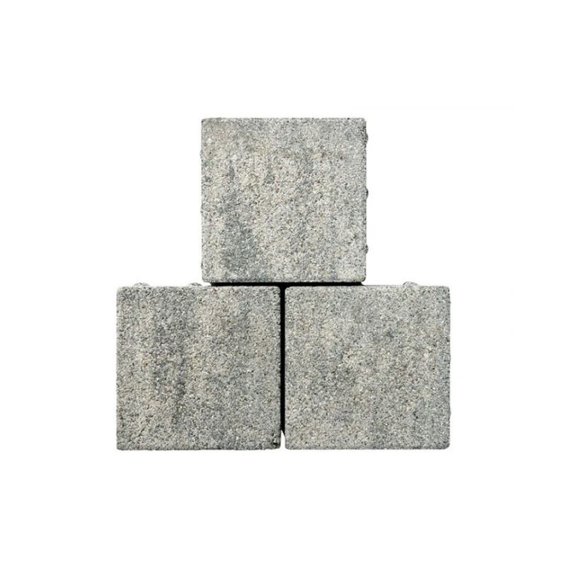 Diephaus Pflasterstein Calvodrain Weiß-schwarz 21/14/8 Cm