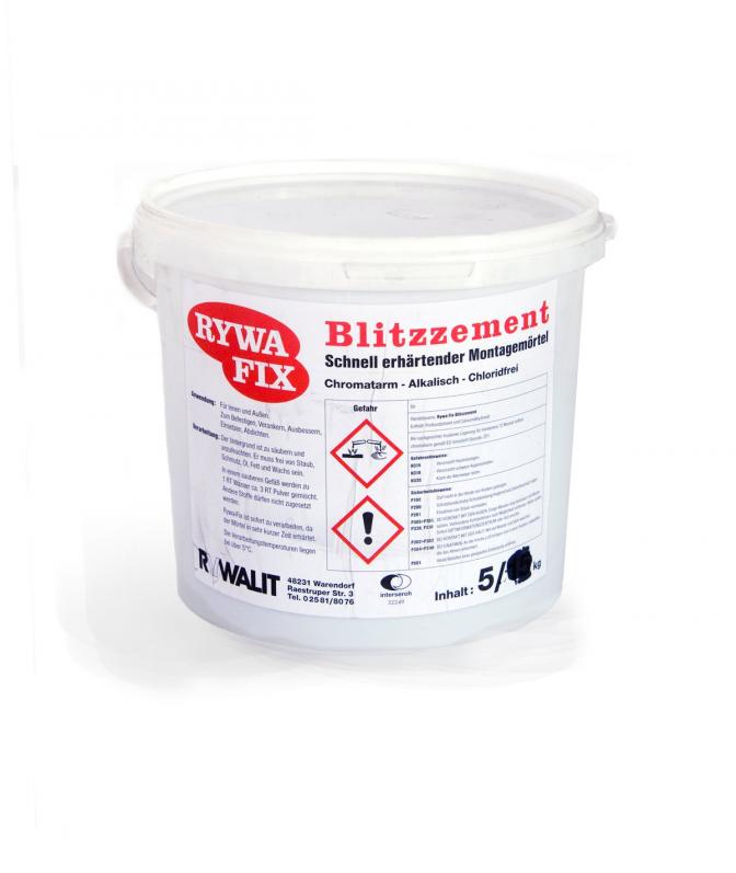 Rywa Fix BZ 5 Schnellzement Blitzzement (15 kg  / Gebinde)
