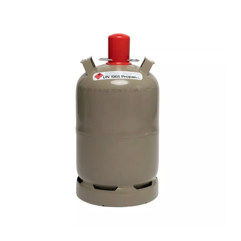 Propangasflasche 11 kg grau  Füllung