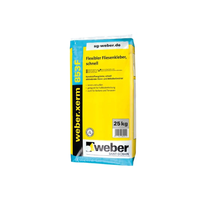 weber.xerm 853 F Flexkleber schnell 25 kg
