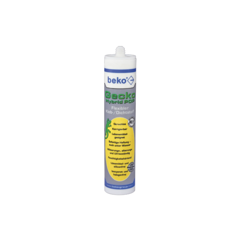 Beko Gecko Hybrid POP 310 ml WEISS Kleb-/Dichtstoff