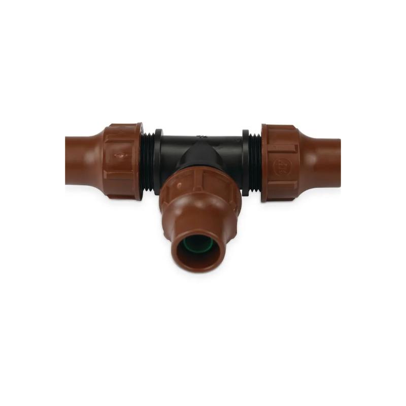 Bevo T-Stück PP 16 mm lock Braun type BF-32 lock 7021548