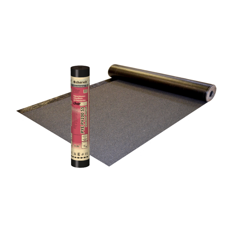 Charvat charBIT PYE PV200 S5 Beschiefert natur grau 5m²
