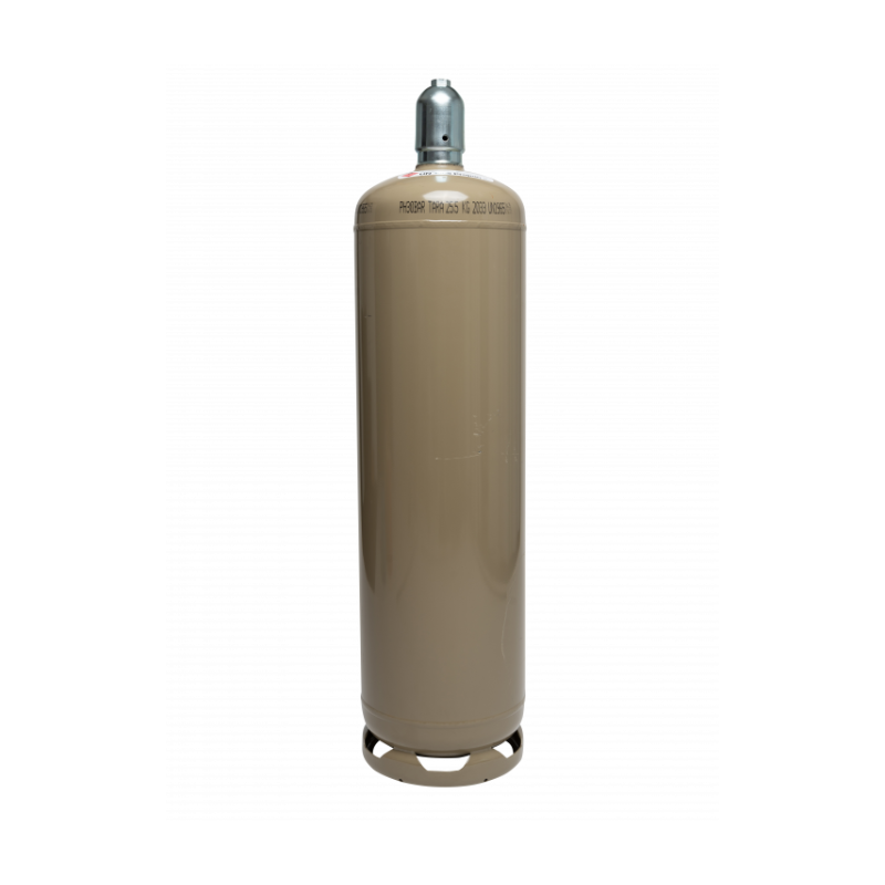 Propangasflasche 33 kg grau Füllung