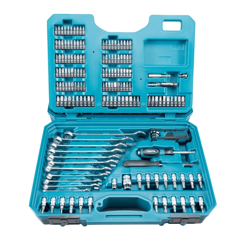 Makita Werkzeugkoffer E-10883, Werkzeug-Set, 221 teilig