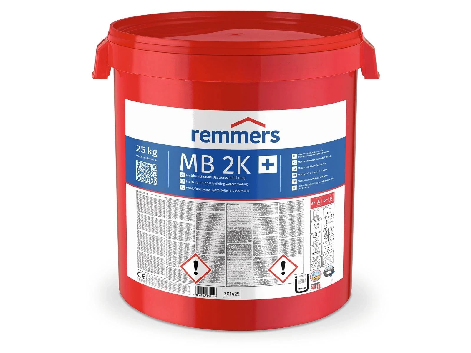 Remmers MB 2K 18x25kg: Keller garantiert trocken (Palette) | Keuck