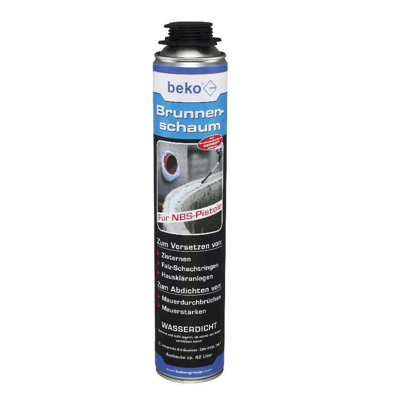 beko brunnenschaum 750 ml: Trockenzeit & Ergiebigkeit | keuck